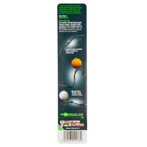 kcr112-avancon-pour-bas-de-ligne-carpe-korda-boom-5-5-loop-14cm-x3-x3-vert-noir-tu
