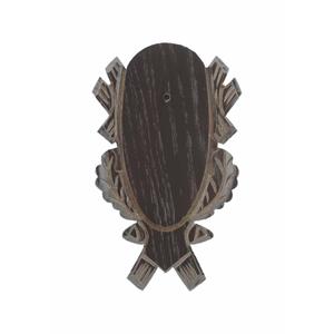 560822-ecusson-chevreuil-en-chene-sculpte-eurohunt-fonce-21x12-cm