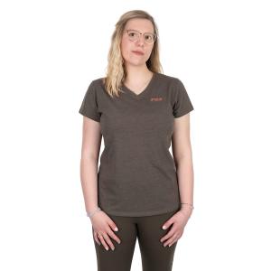 cwc012-t-shirt-col-v-femme-fox-wc-green