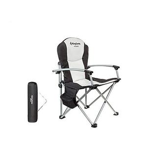 kc3987-chaise-avec-poche-a-glace-kingcamp-noir-argente-67x60x47-102-cm