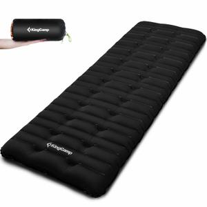 km1905-matelas-gonflable-kingcamp-noir-190x63-cm