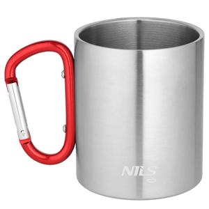 15-02-490-mug-avec-mousqueton-nils-camp-nc17110-argente-rouge-300-ml