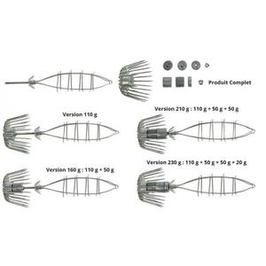 rg6621000-kit-de-turluttes-poids-reglable-ragot-squid-jig-argente-tu